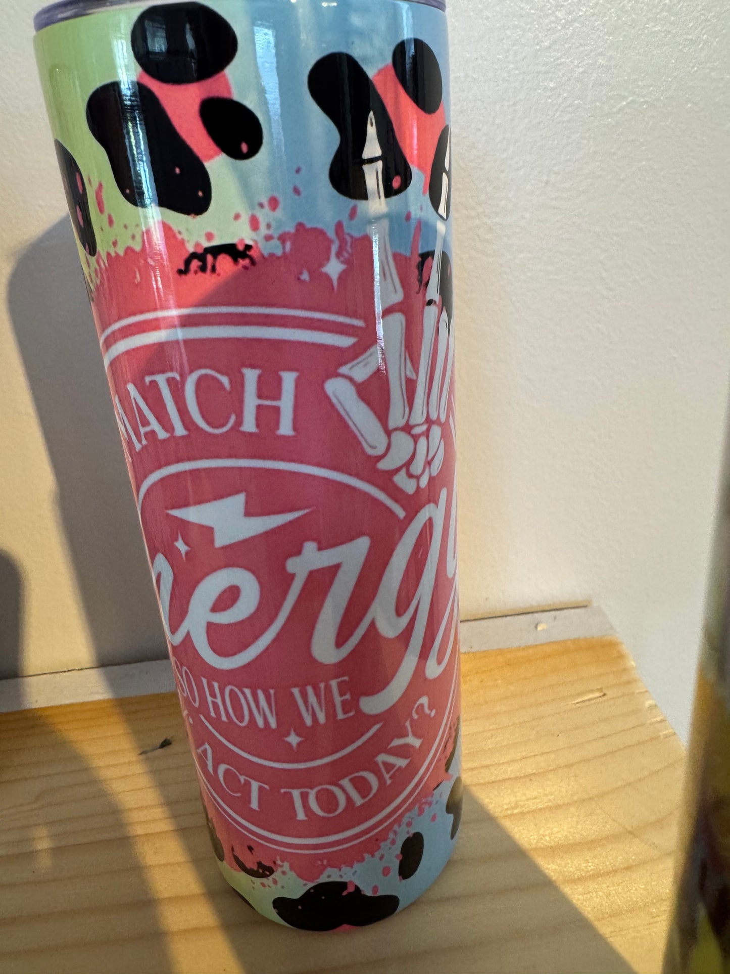 20oz skinny tumblers