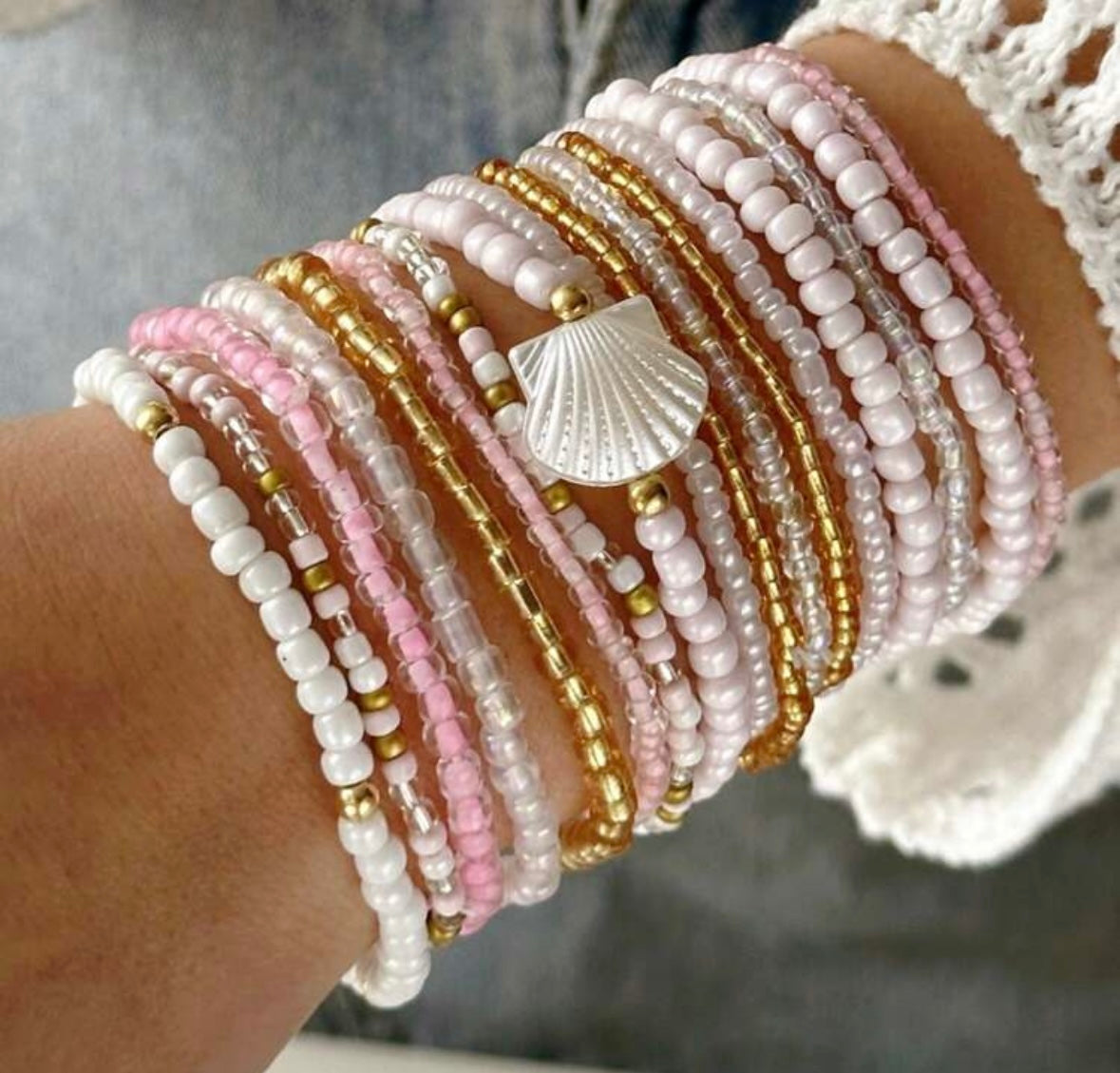 Shell Bracelet Set