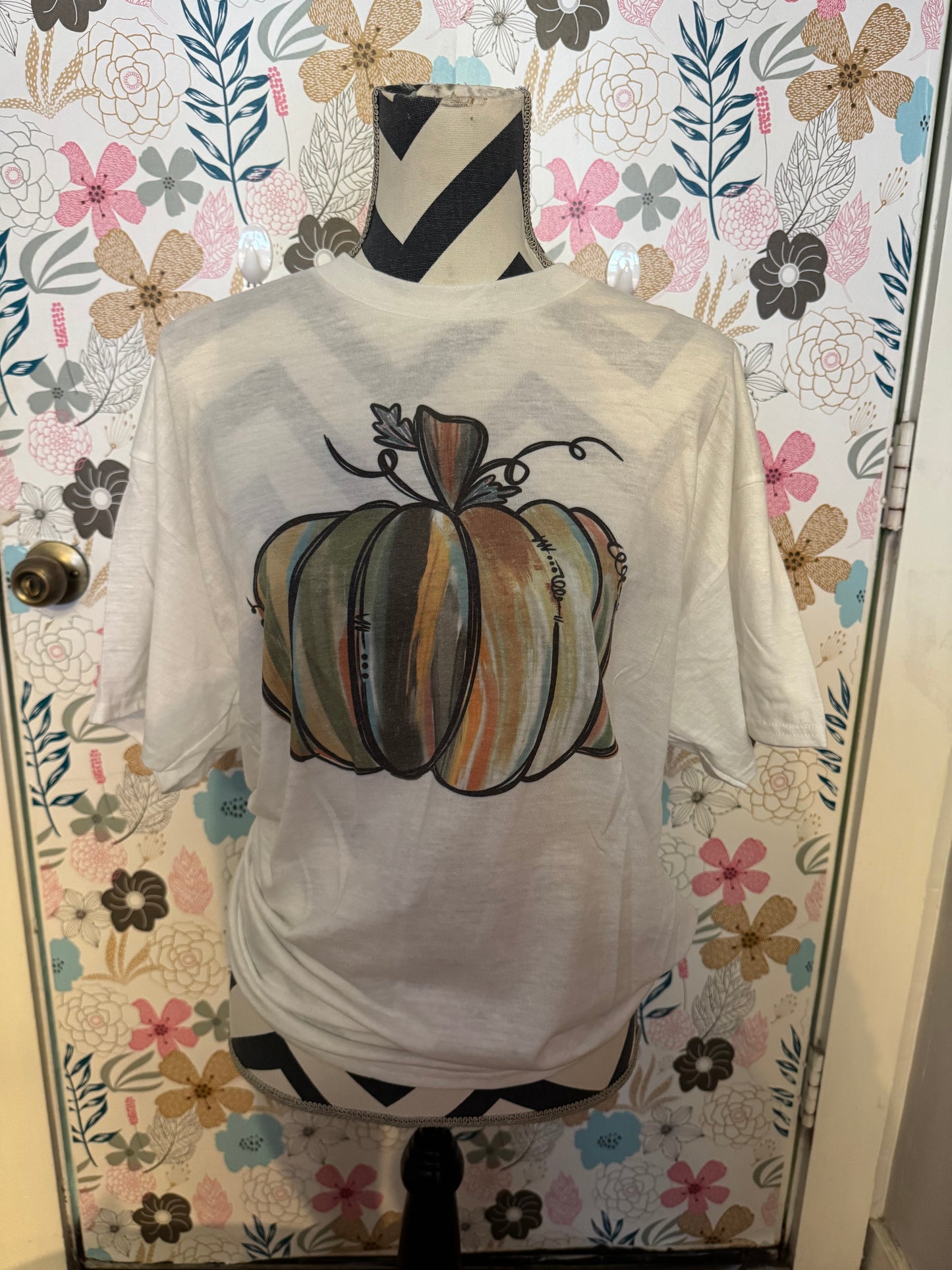 Neutral pumpkin shirt