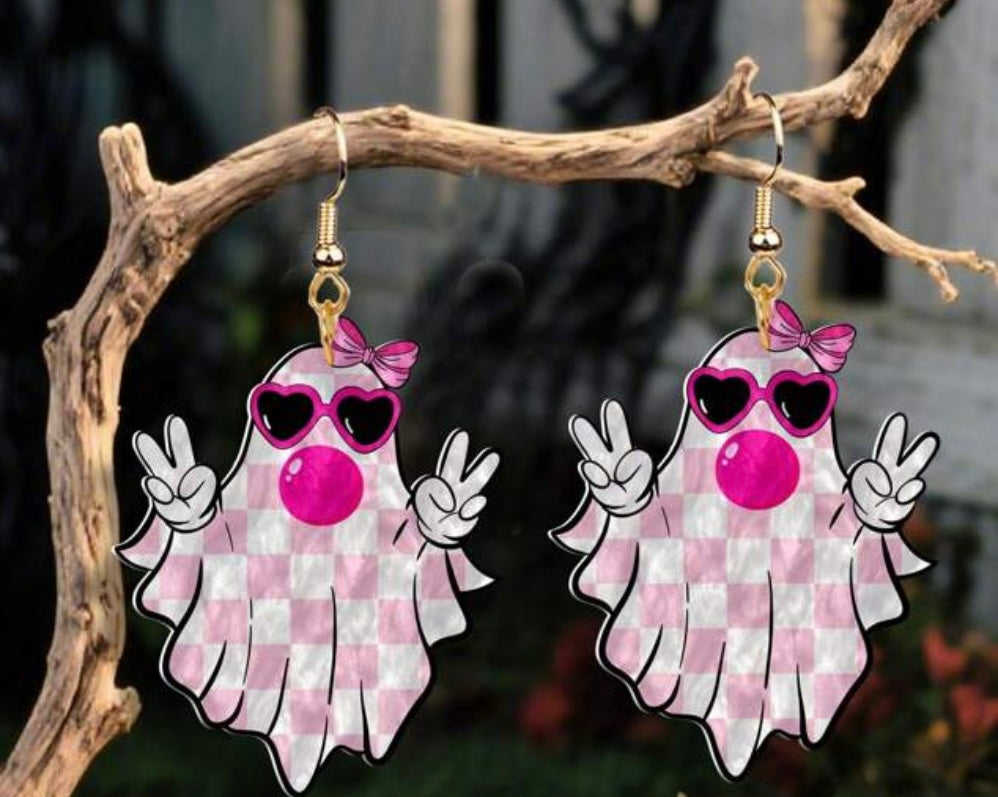 Bubble gum ghost