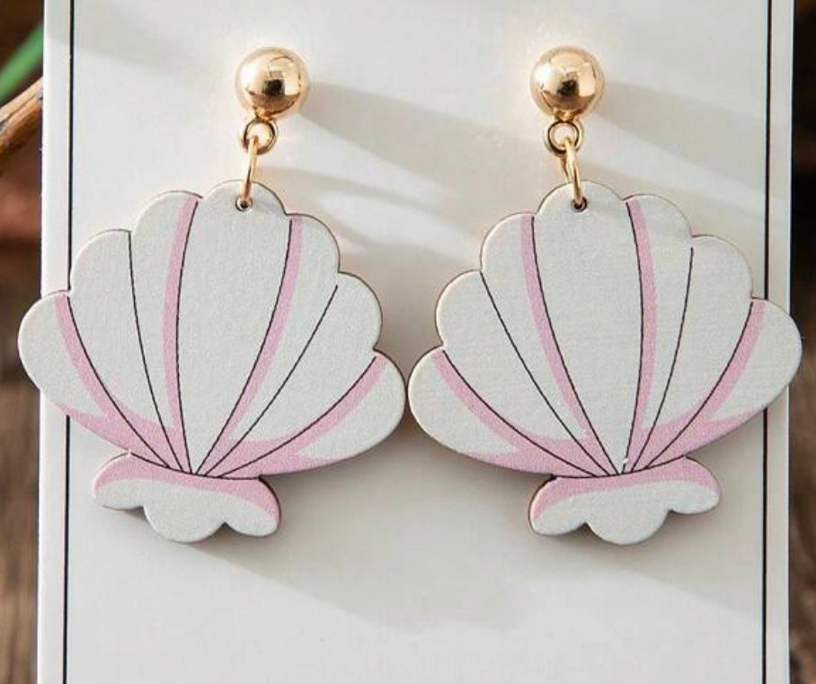 Wooden White Shells
