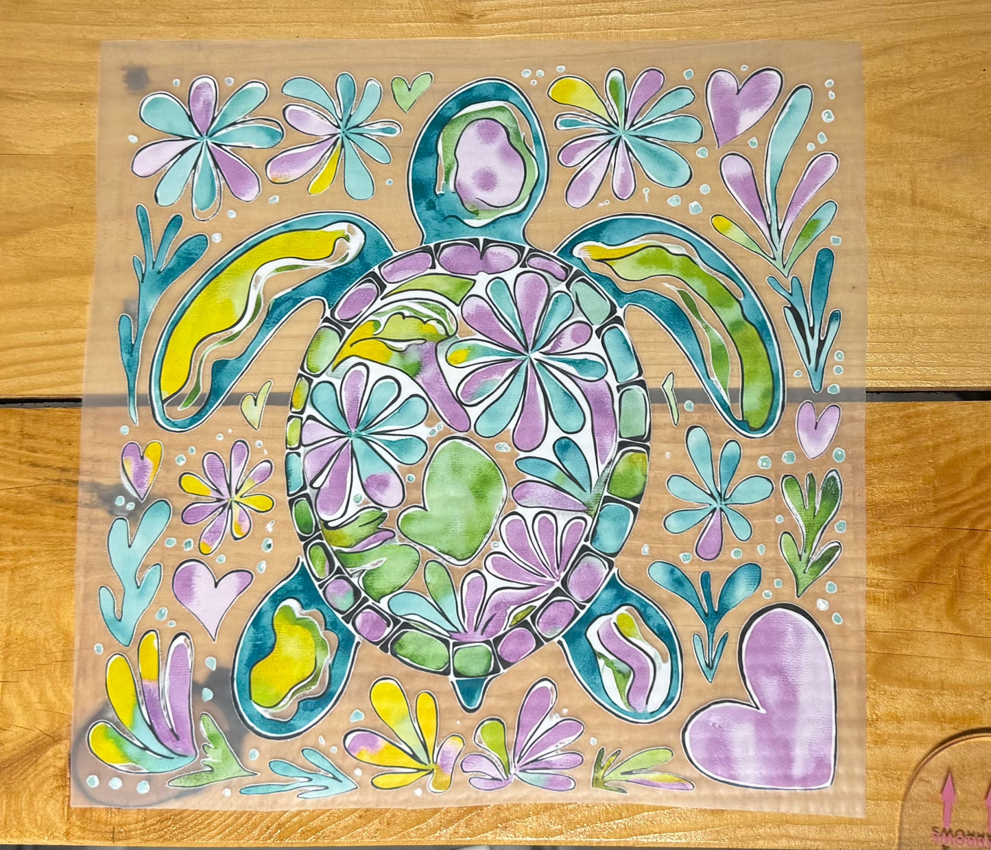 Colorful Turtle Tee