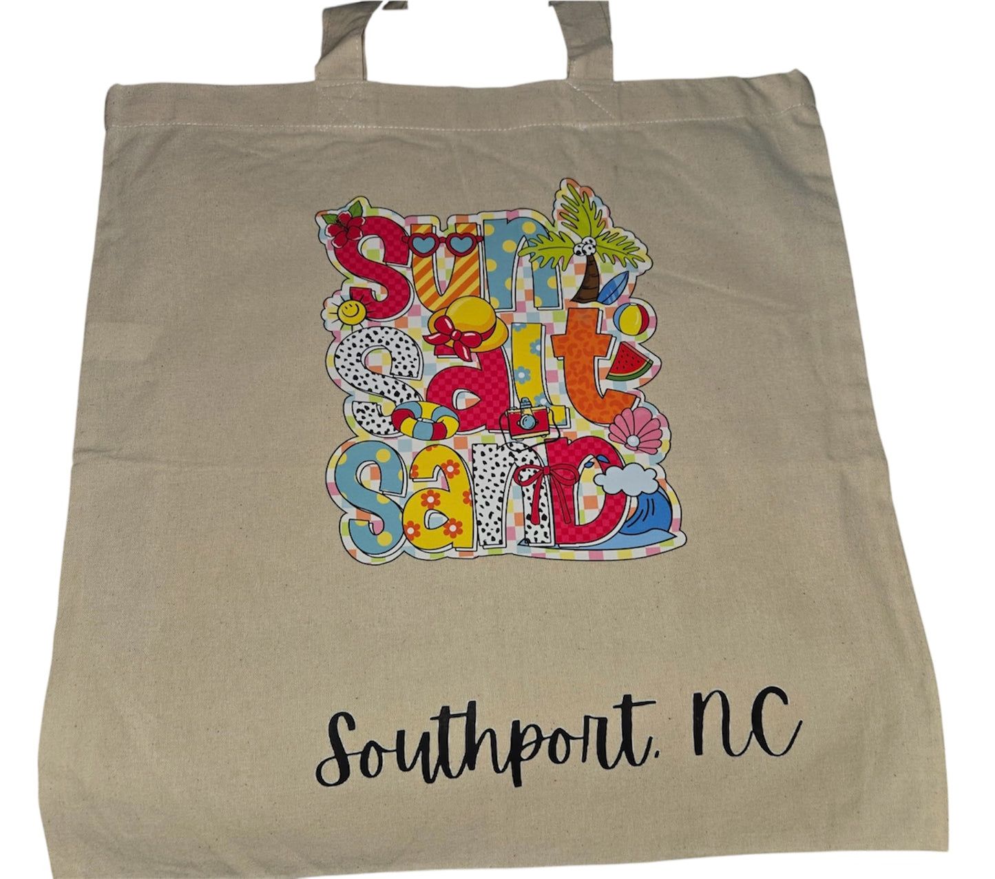 Canvas Tote Sand Summer