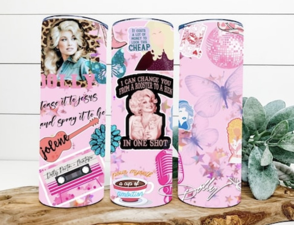 Dolly Parton 20oz Tumbler