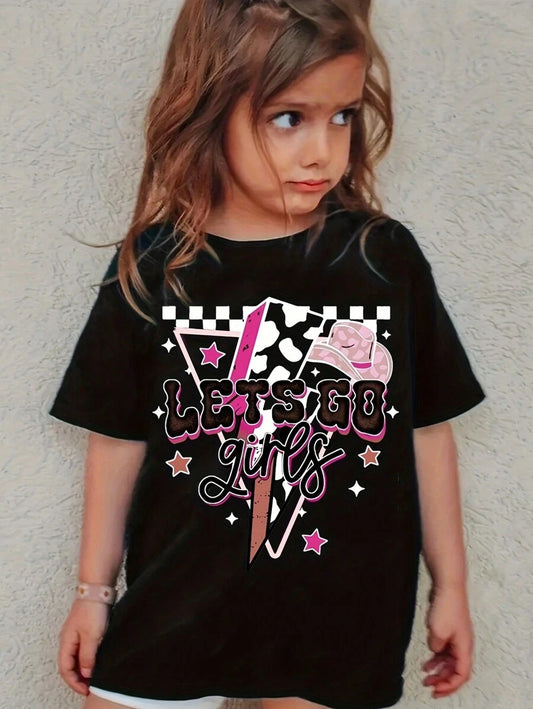 Let's go girls- T-shirt kids