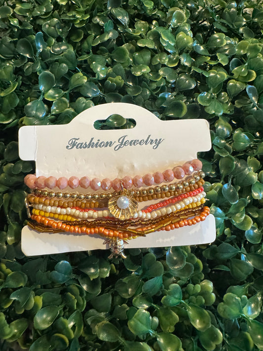 Brown Bracelet Set