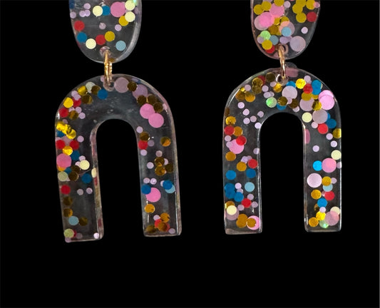 Multicolor earrings