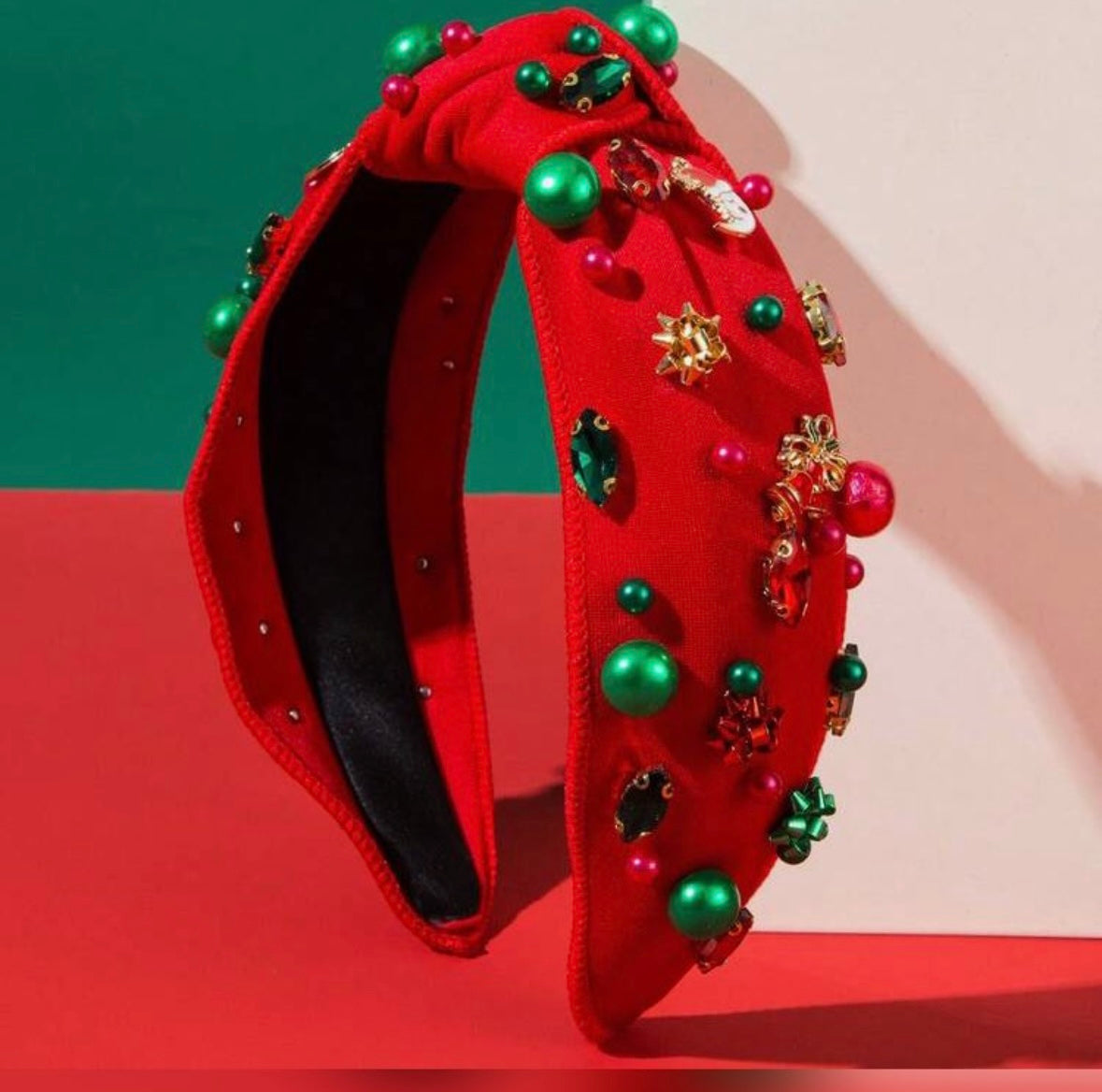 Red Xmas Headband