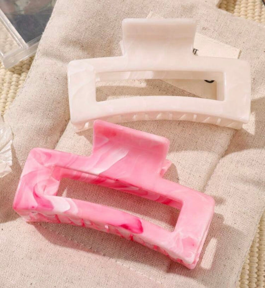 Pink Claw Clips