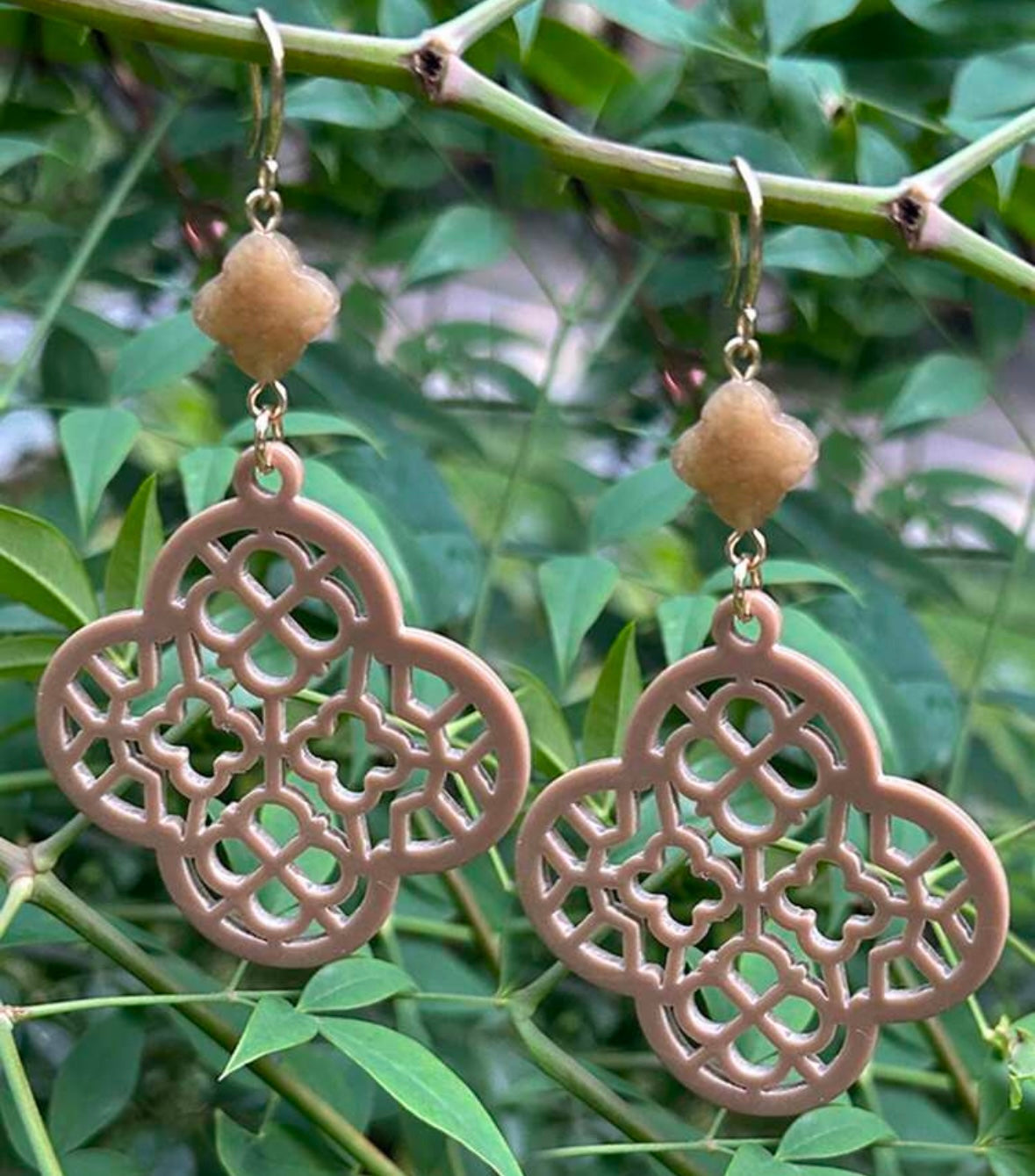 Dangle earrings