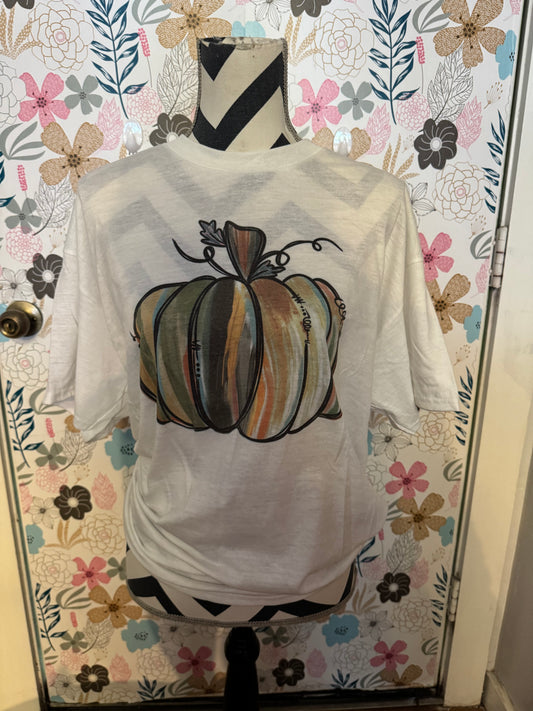Neutral pumpkin shirt