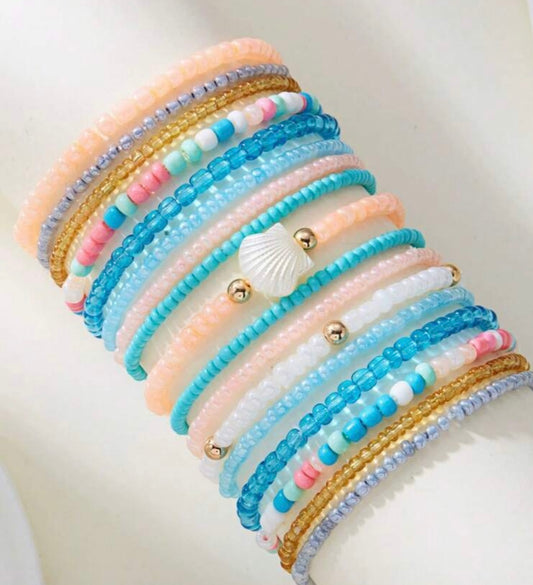Shell Bracelet Set
