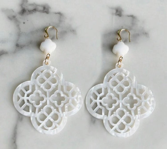 Dangle earrings