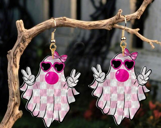 Bubble gum ghost