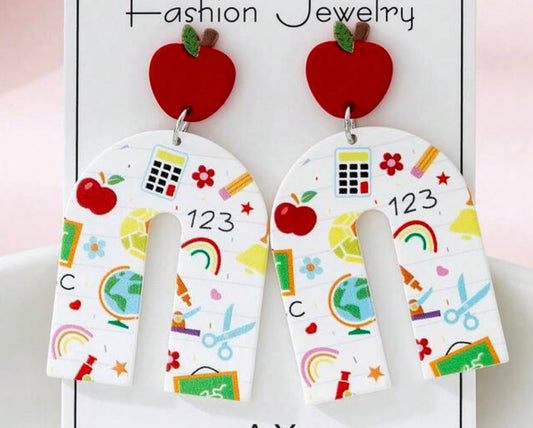 School Earrings