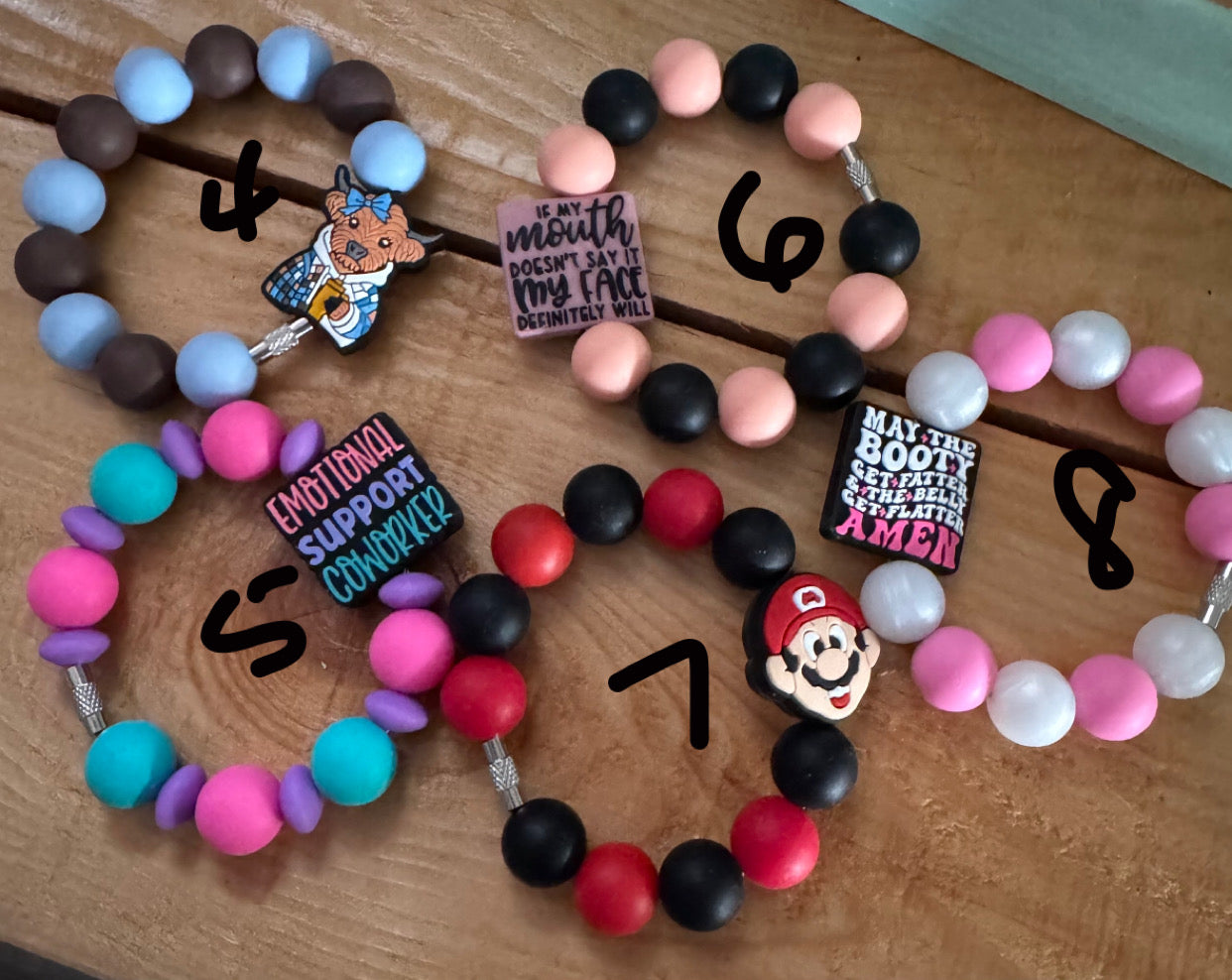 Cup charm/ Bracelet