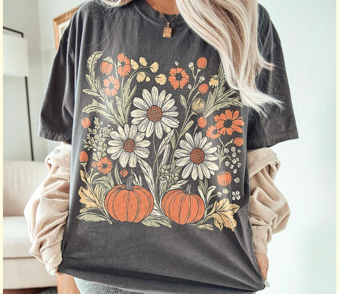 Fall Daisies Tshirt