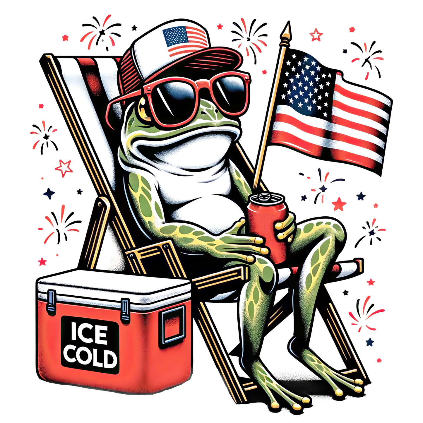 4th of July Frog
