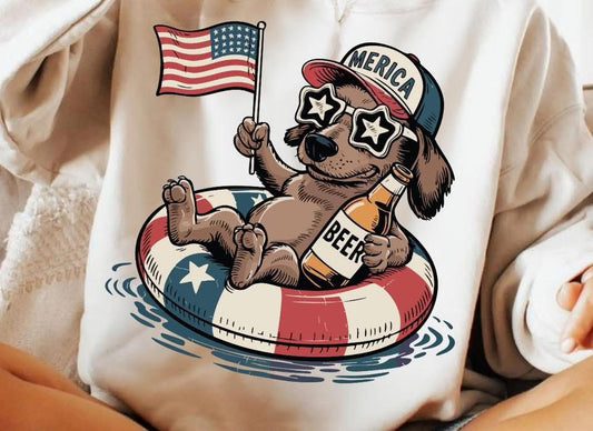 Patriotic Dog