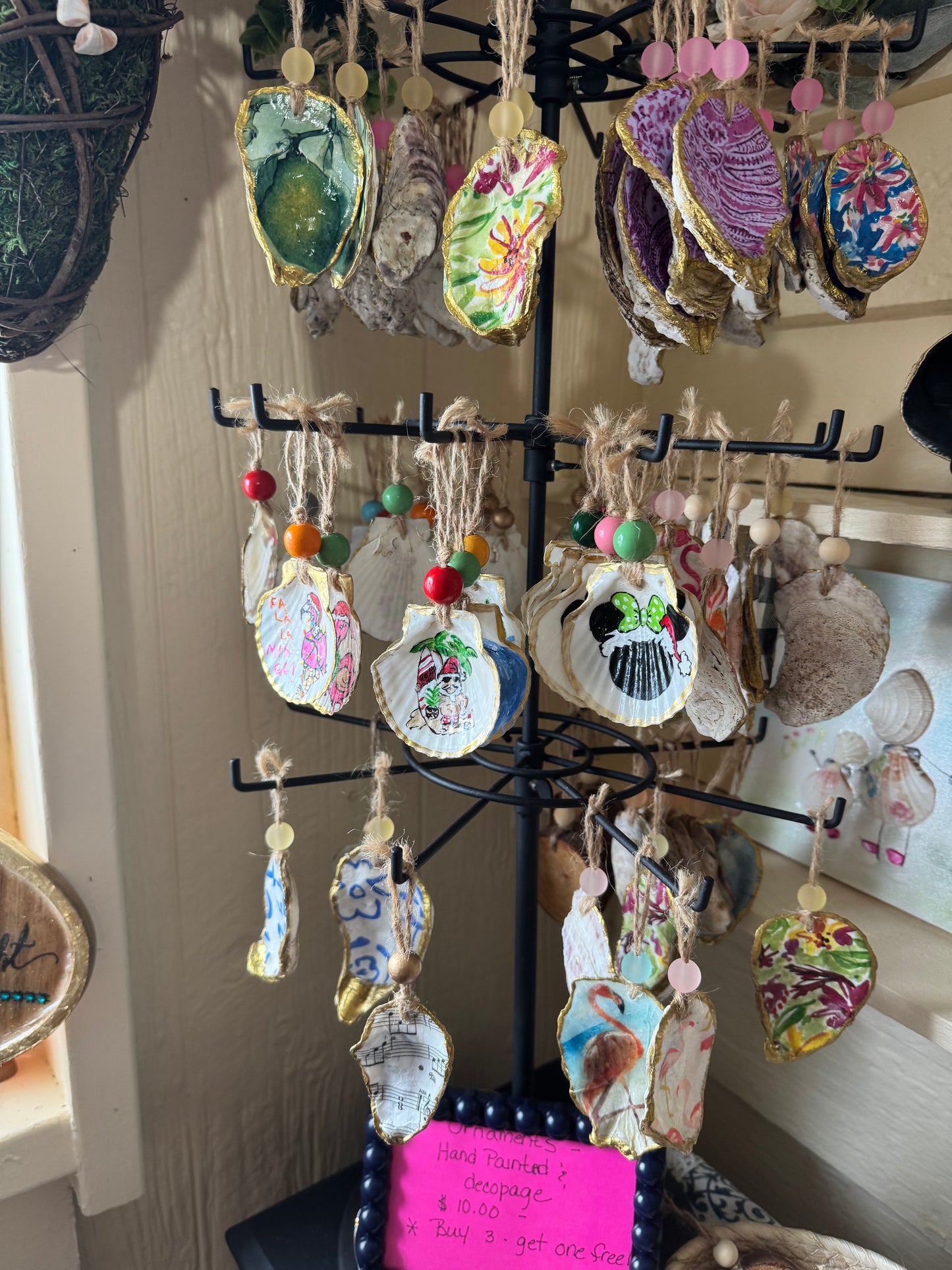 N-Decoupage shells but 3 get one free