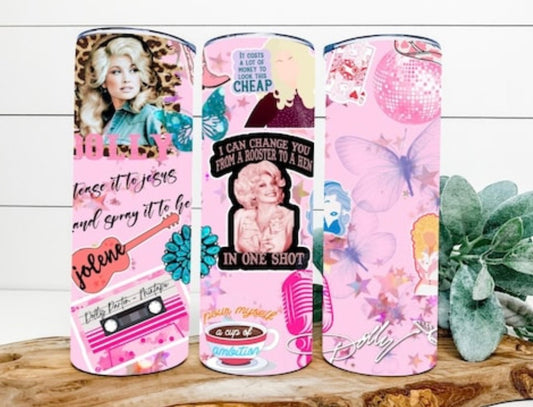 Dolly Parton 20oz Tumbler