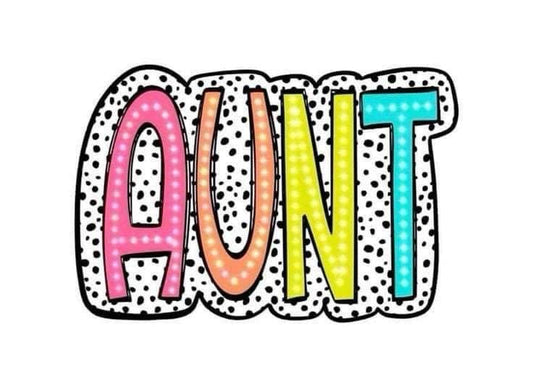 Aunt Polka dot t-shirt